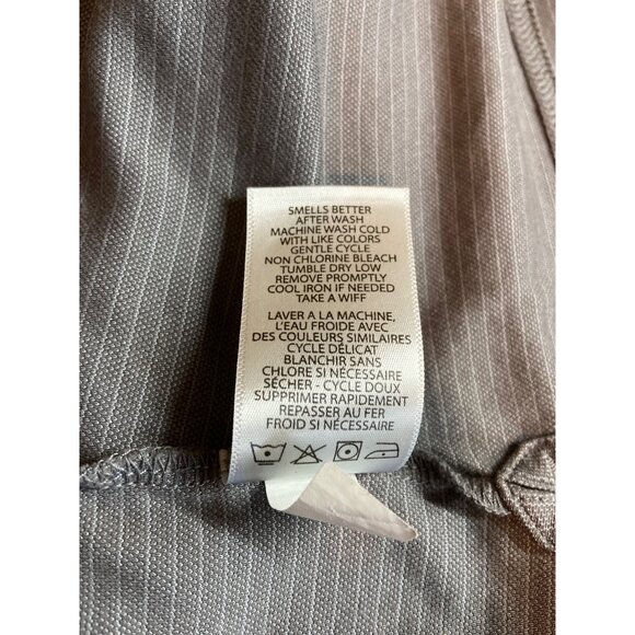 Travis Mathew Mens Polo Shirt Large Gray Pima Callaway Logo Short Sleeve Golf - Picture 6 of 9